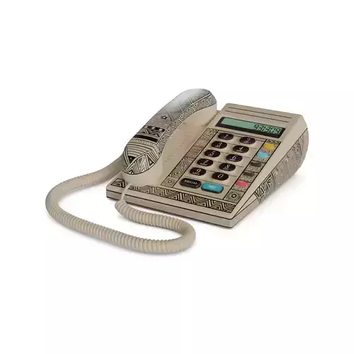 Landline telephone 3D model