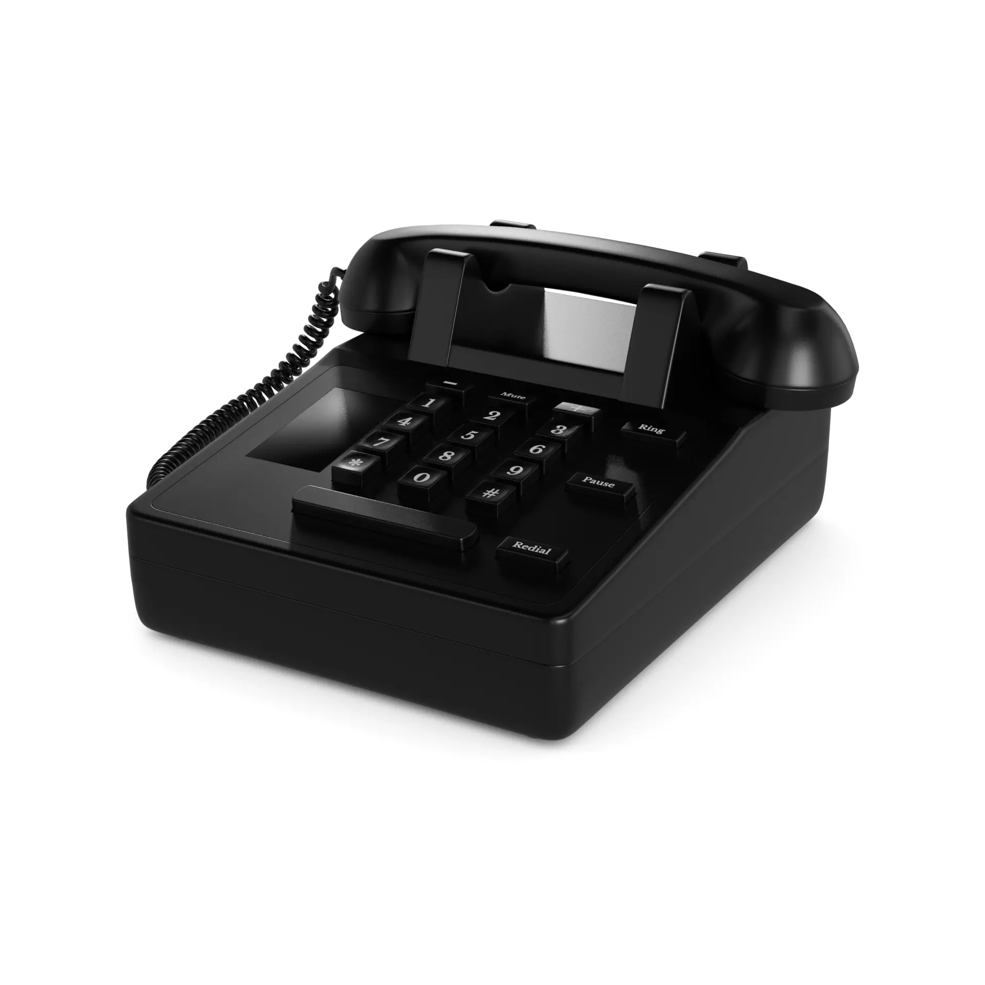 Landline telephone 3D model_0