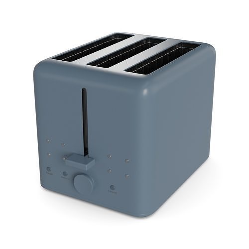 Toaster Low-poly 3D model