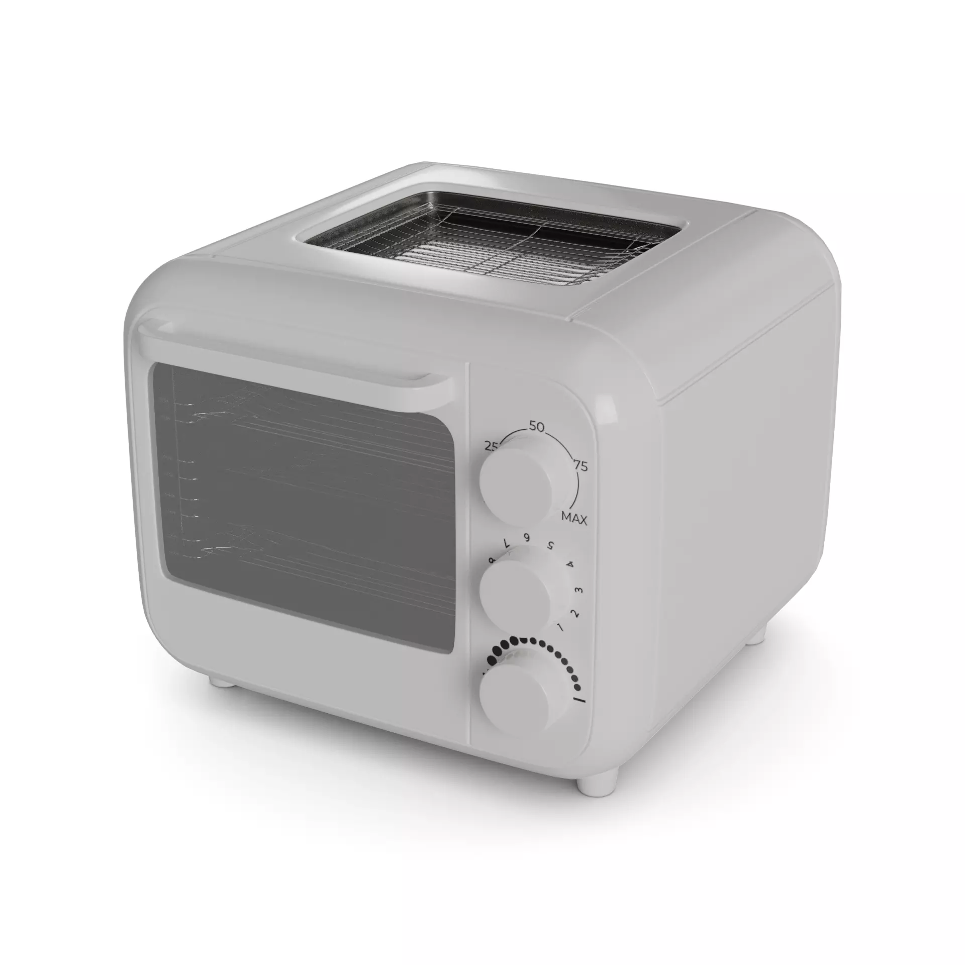 Toaster Oven 3D model_0