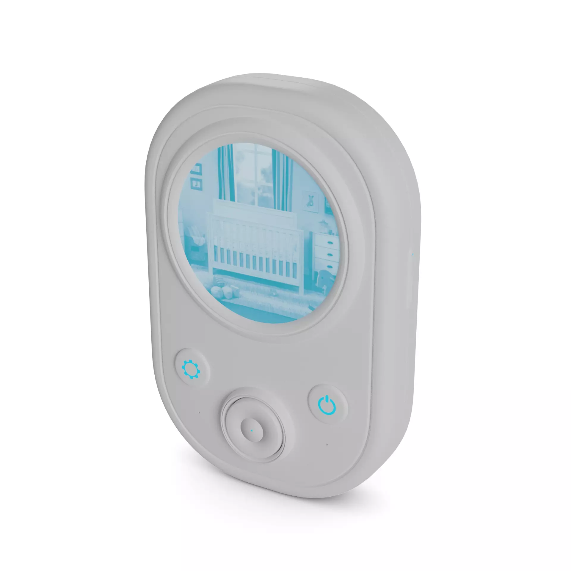 Baby monitors Low-poly 3D model_0