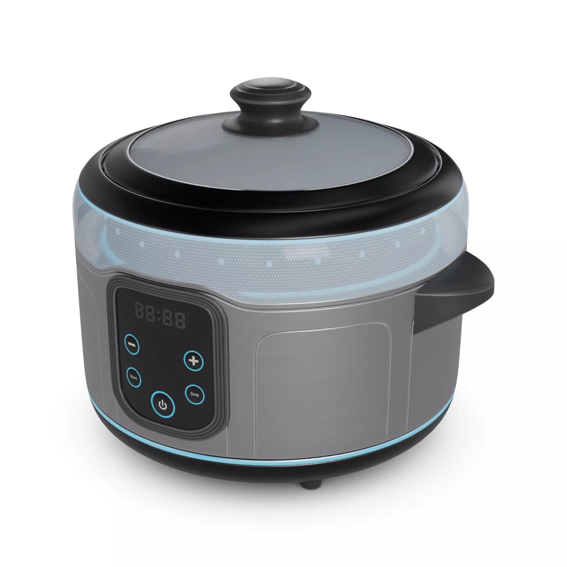 Rice Cooker 3D model_0