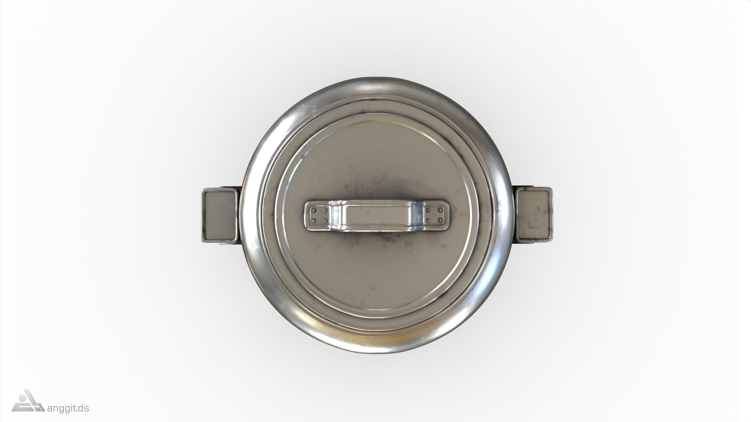Rice Cooker 3D model_3