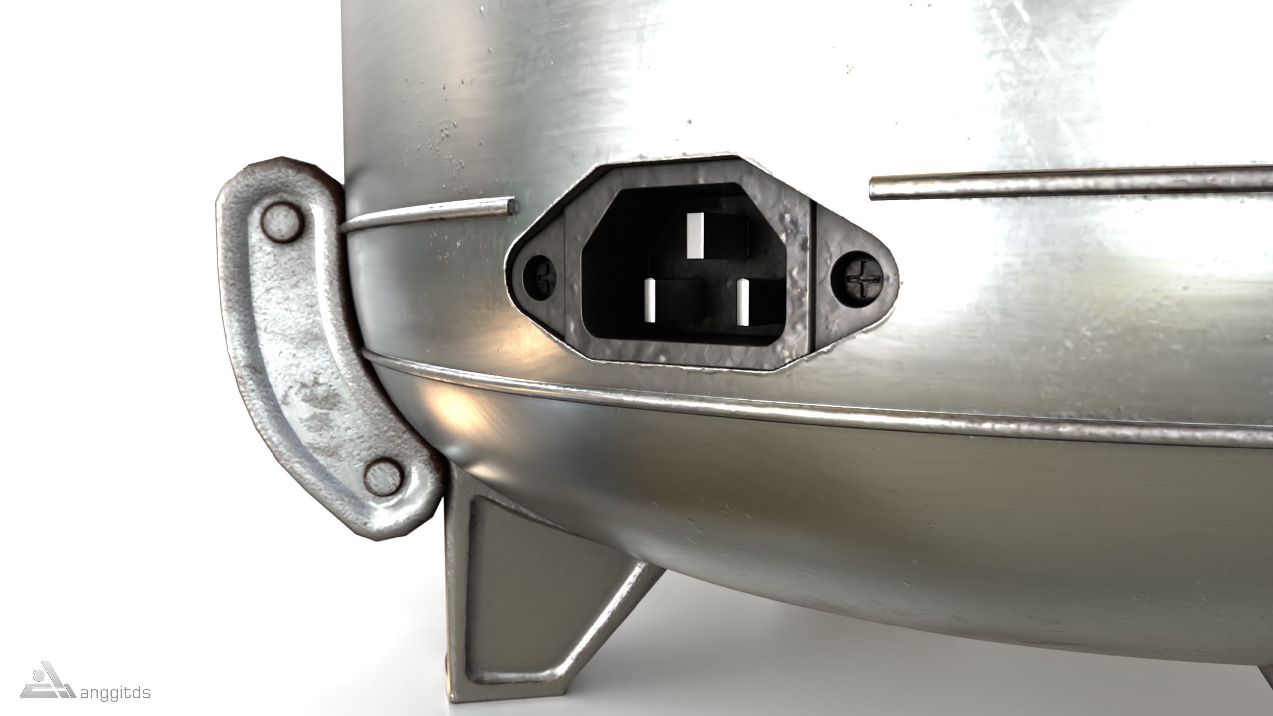 Rice Cooker 3D model_4