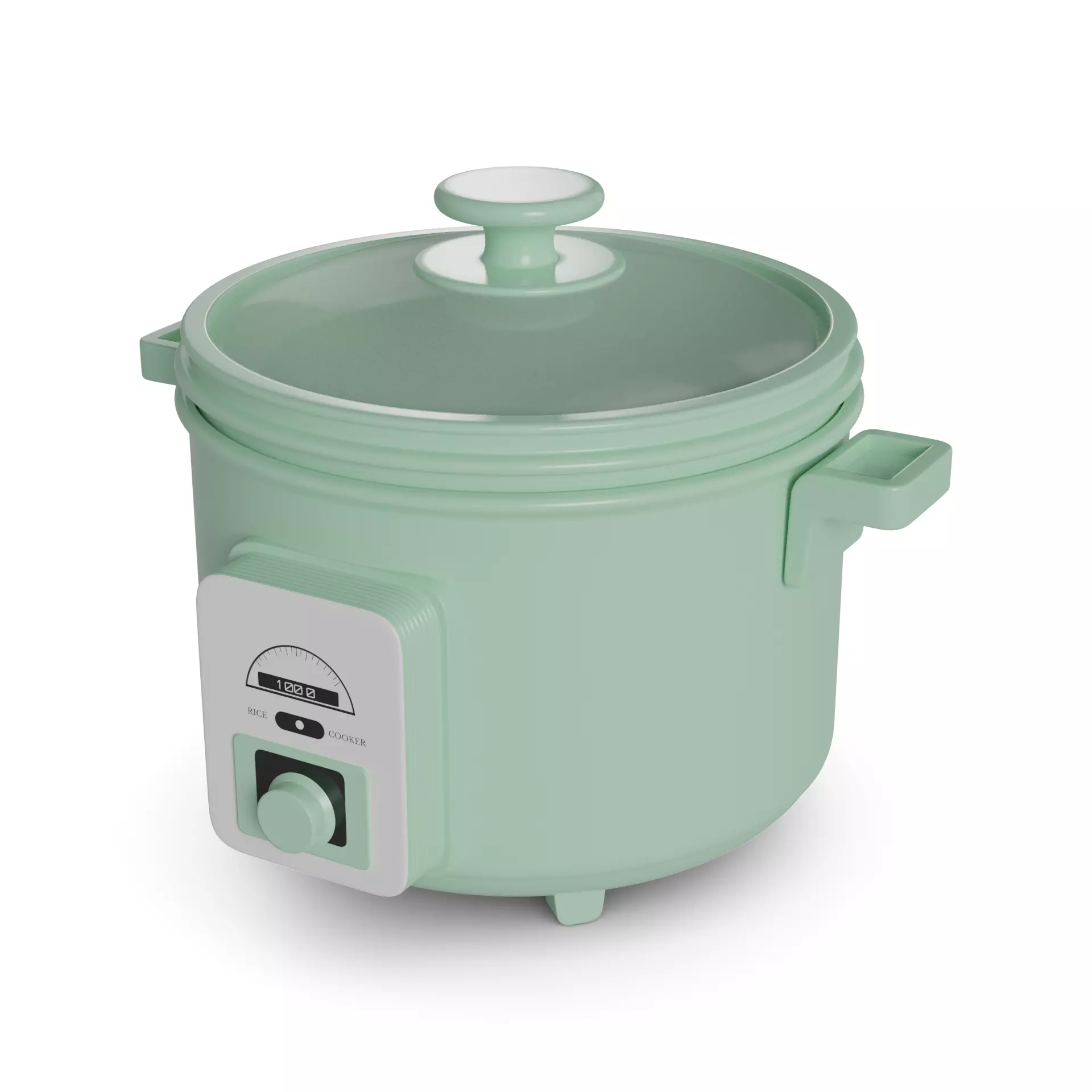 Rice Cooker 3D model_0