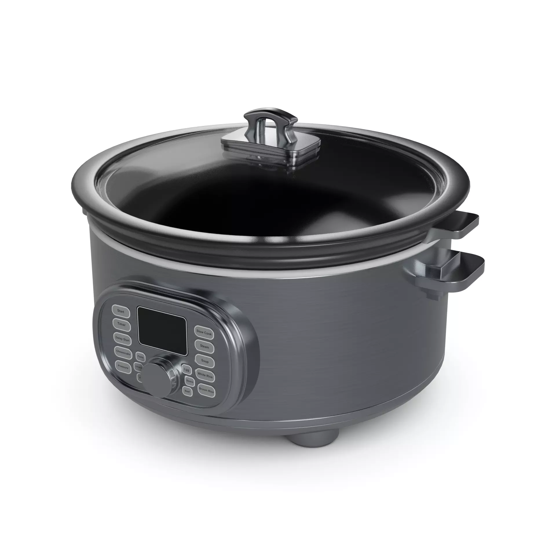 Slow Cooker 3D model_0