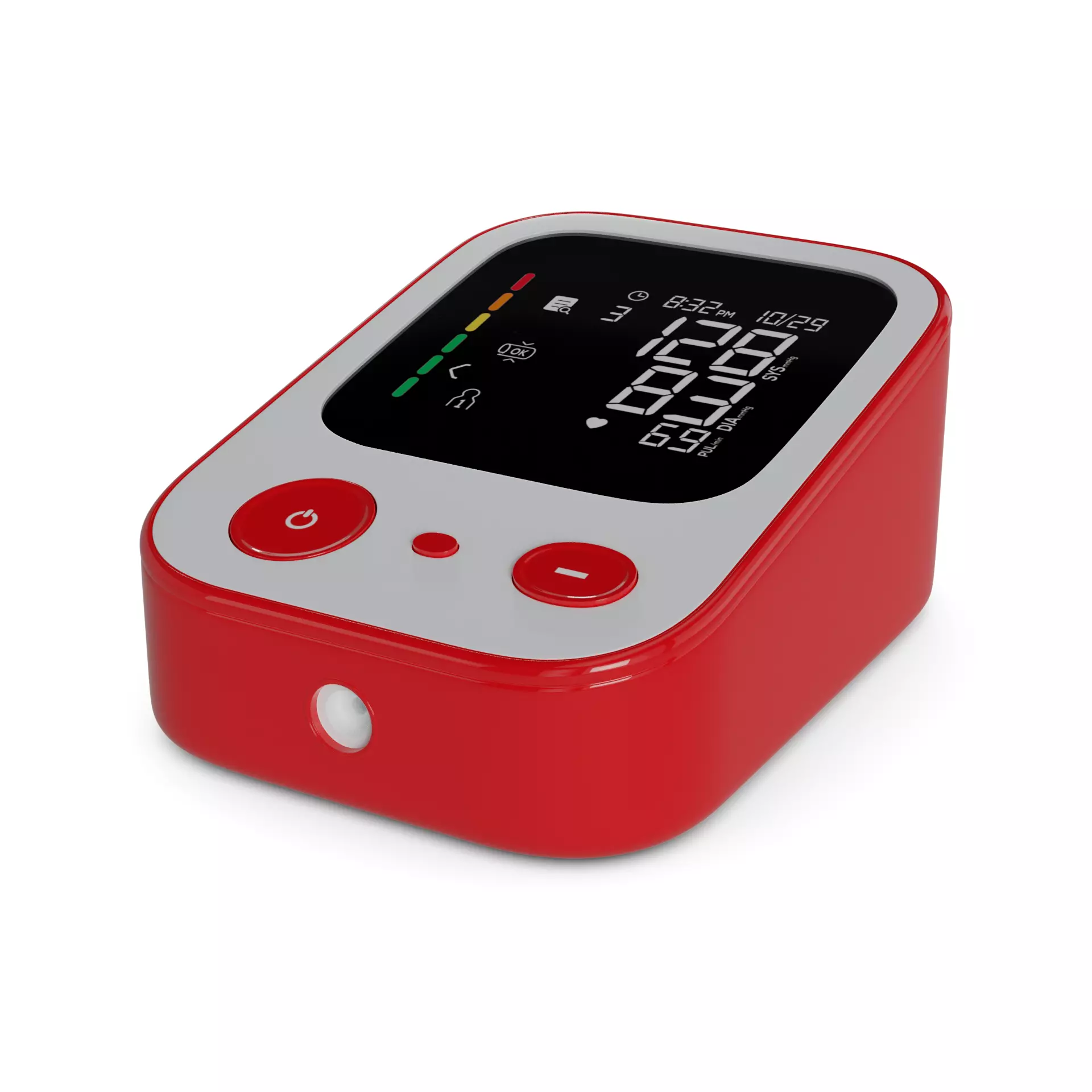 Blood Pressure Monitor 3D model_0