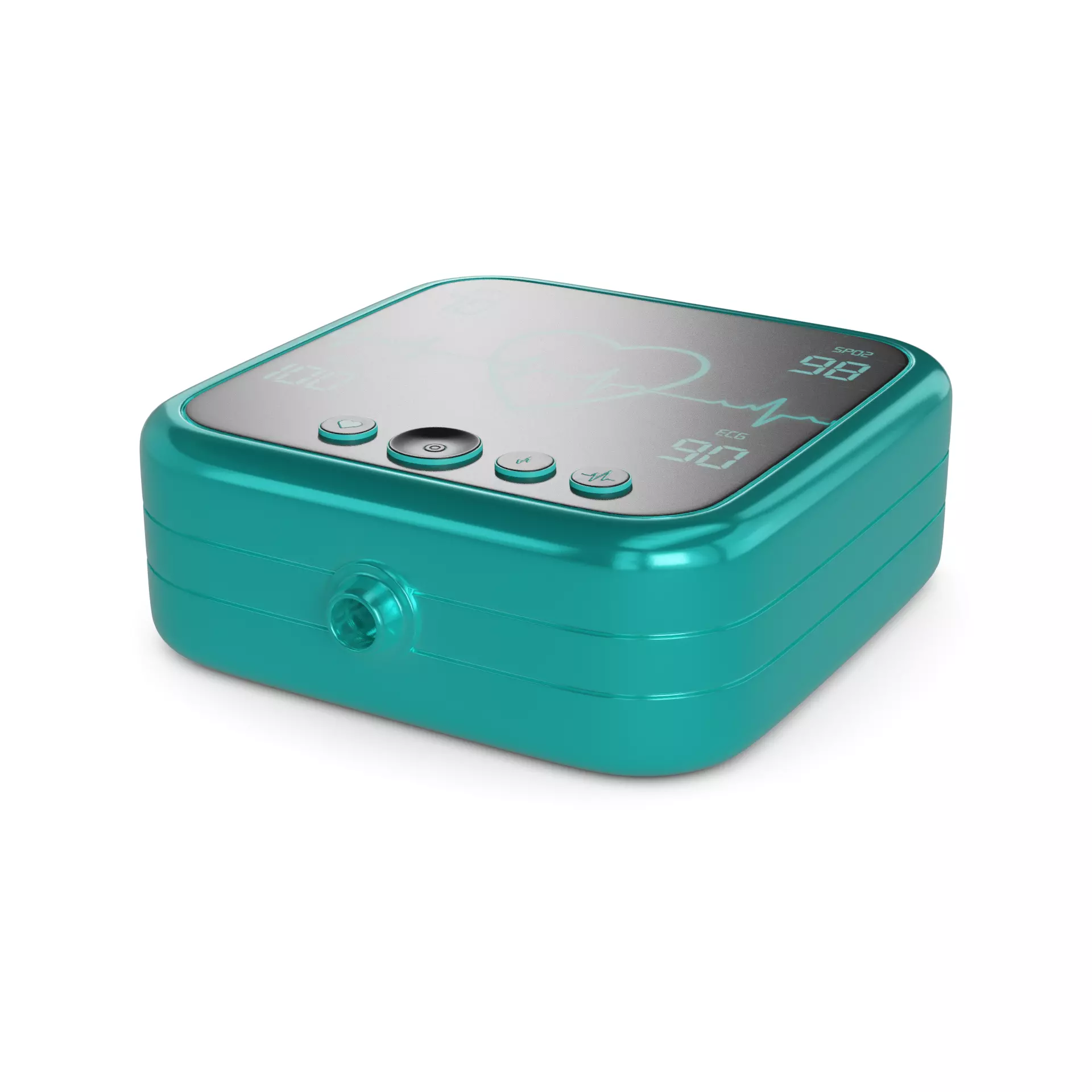 Portable EKG Monitor 3D model_0