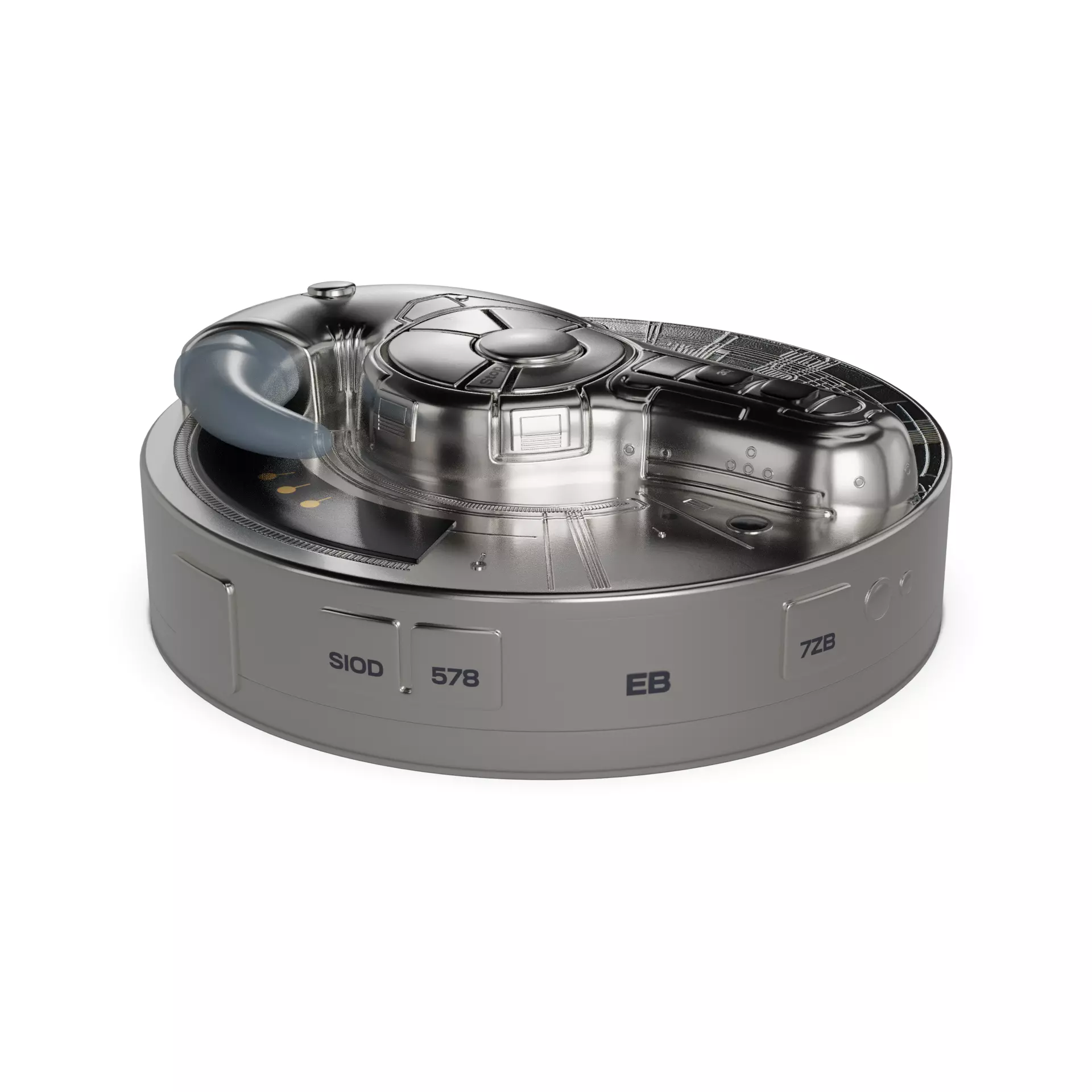 Hearing Aid 3D model_0