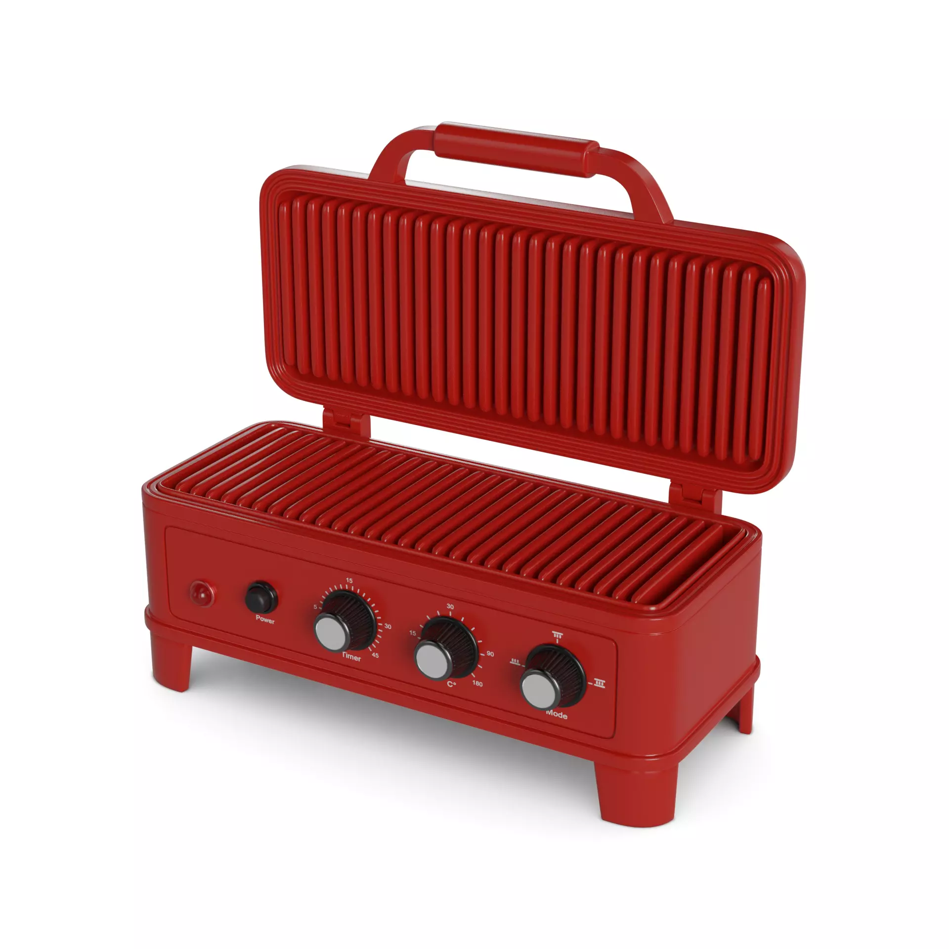 Electric Grill 3D model_0