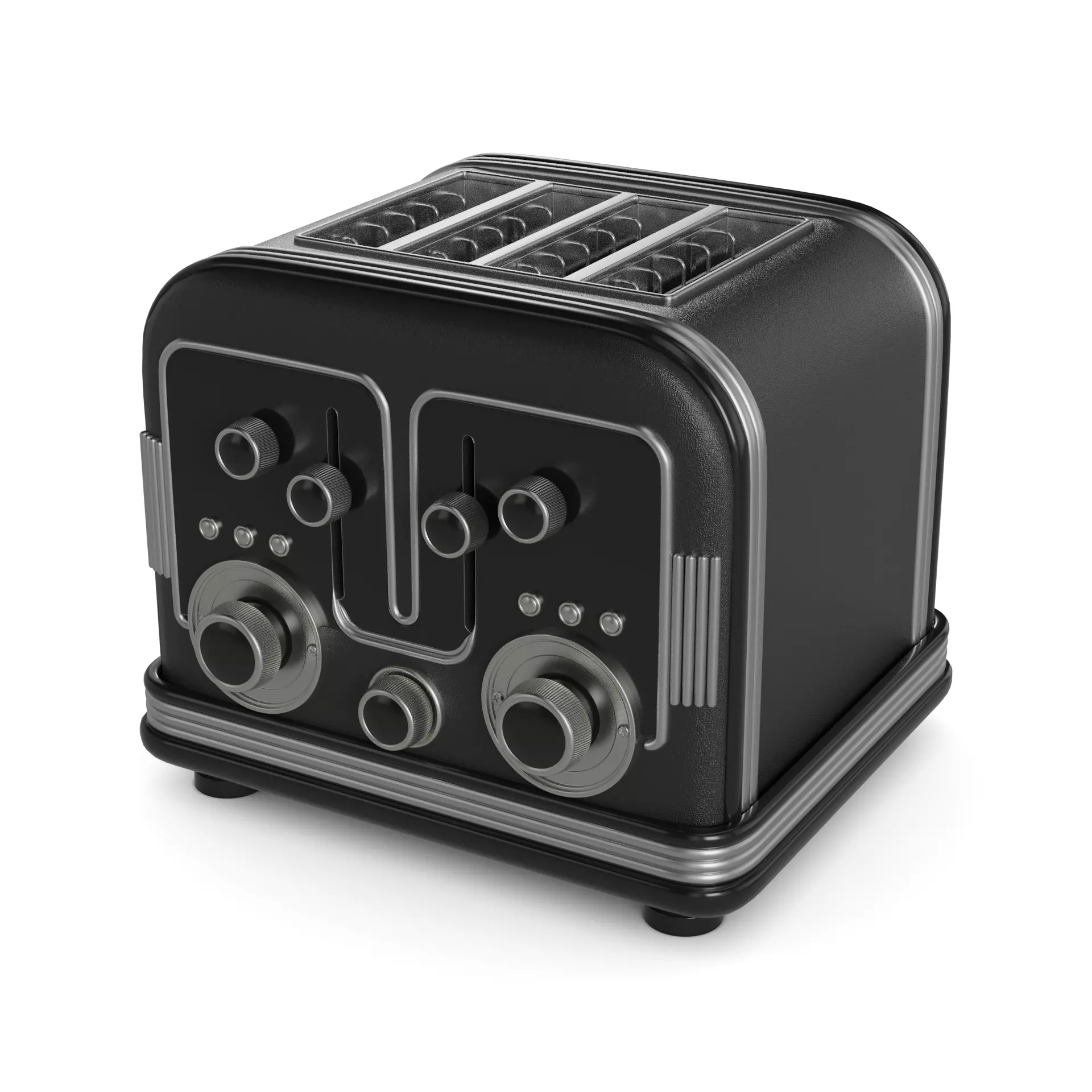Contact toaster 3D model_0