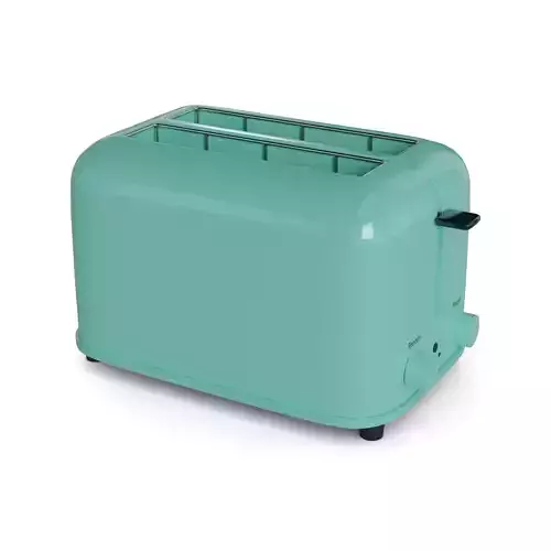Contact toaster Low-poly 3D model