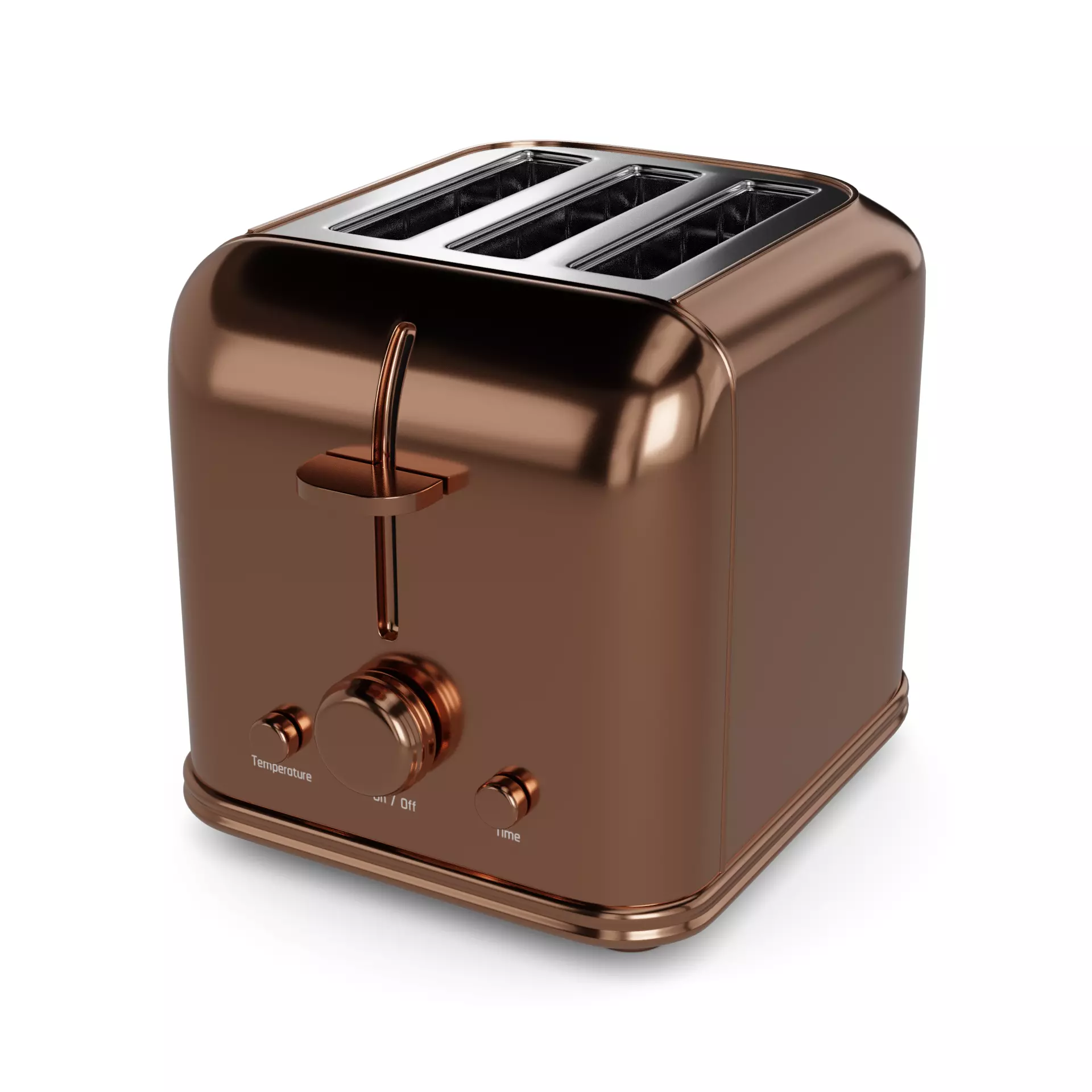 Contact toaster 3D model_0