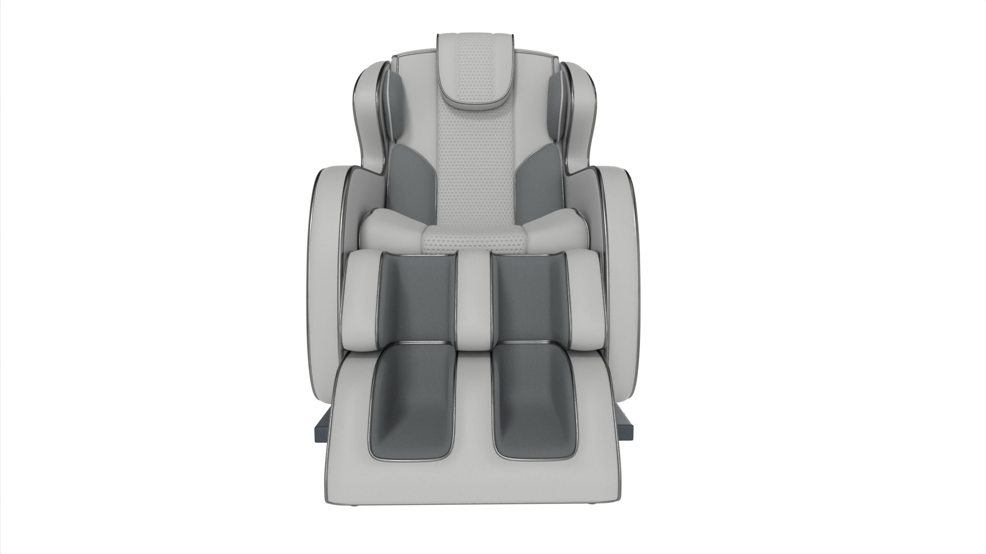 Electric Massage Chair 3D model_2