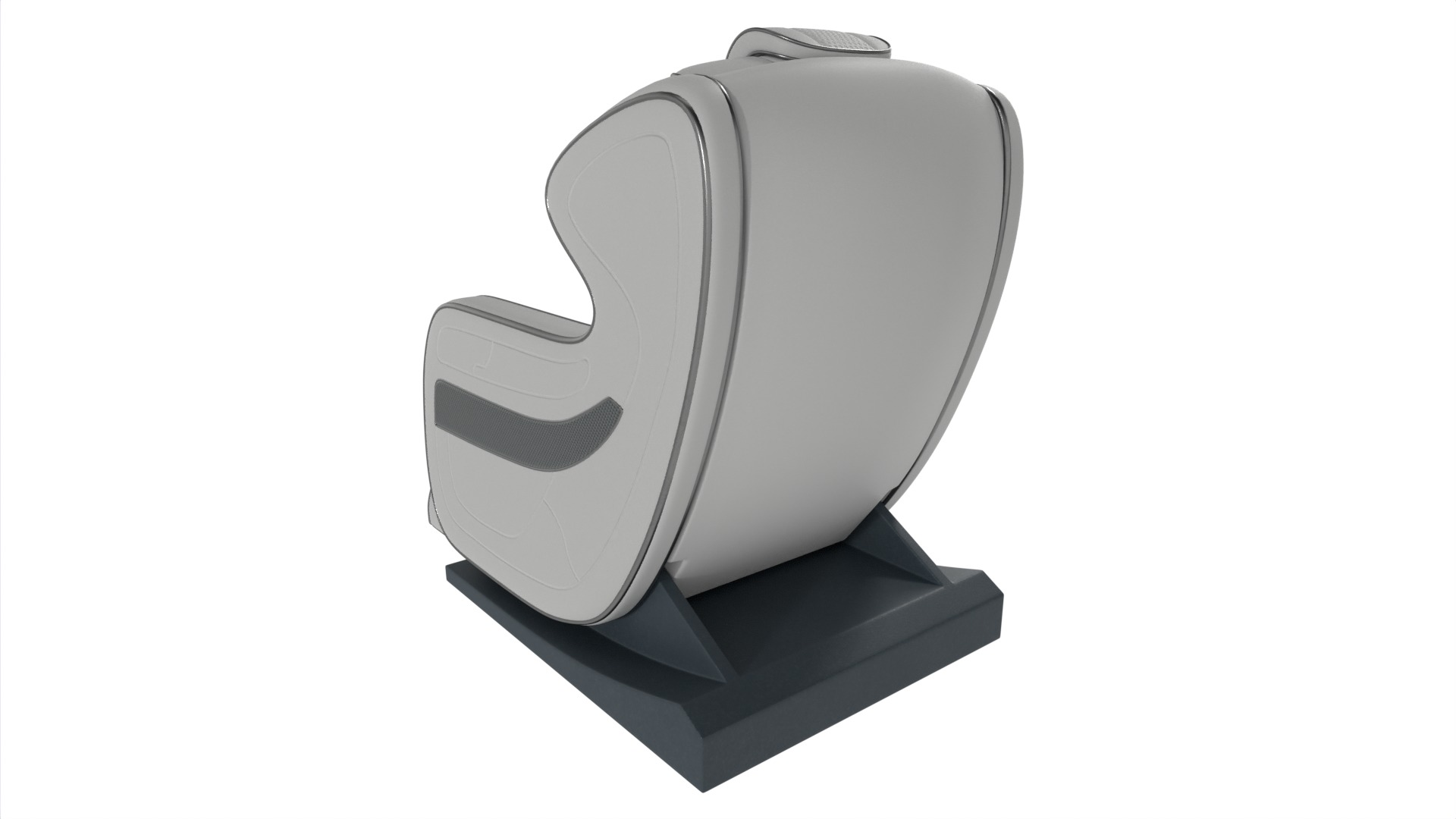 Electric Massage Chair 3D model_4