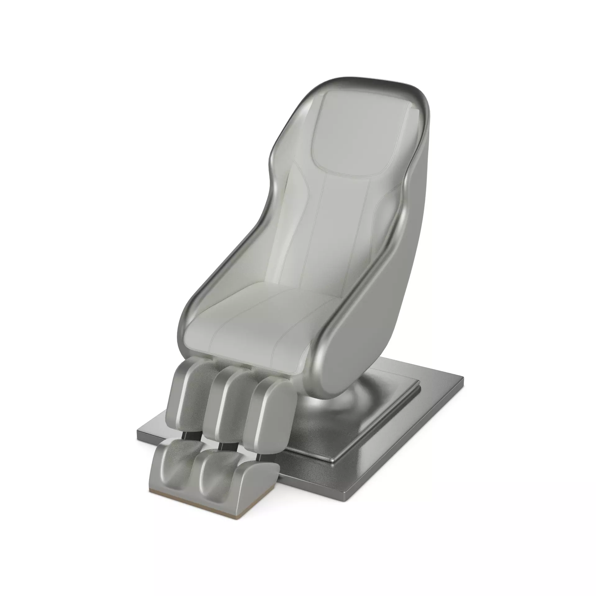 Electric Massage Chair 3D model_0