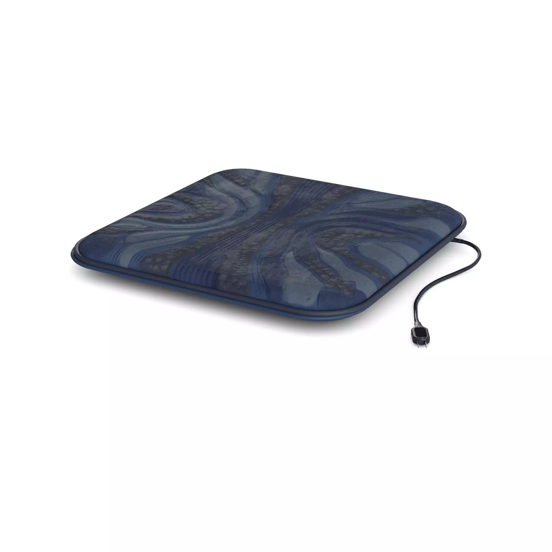 Electric Acupressure Mat Low-poly 3D model_0