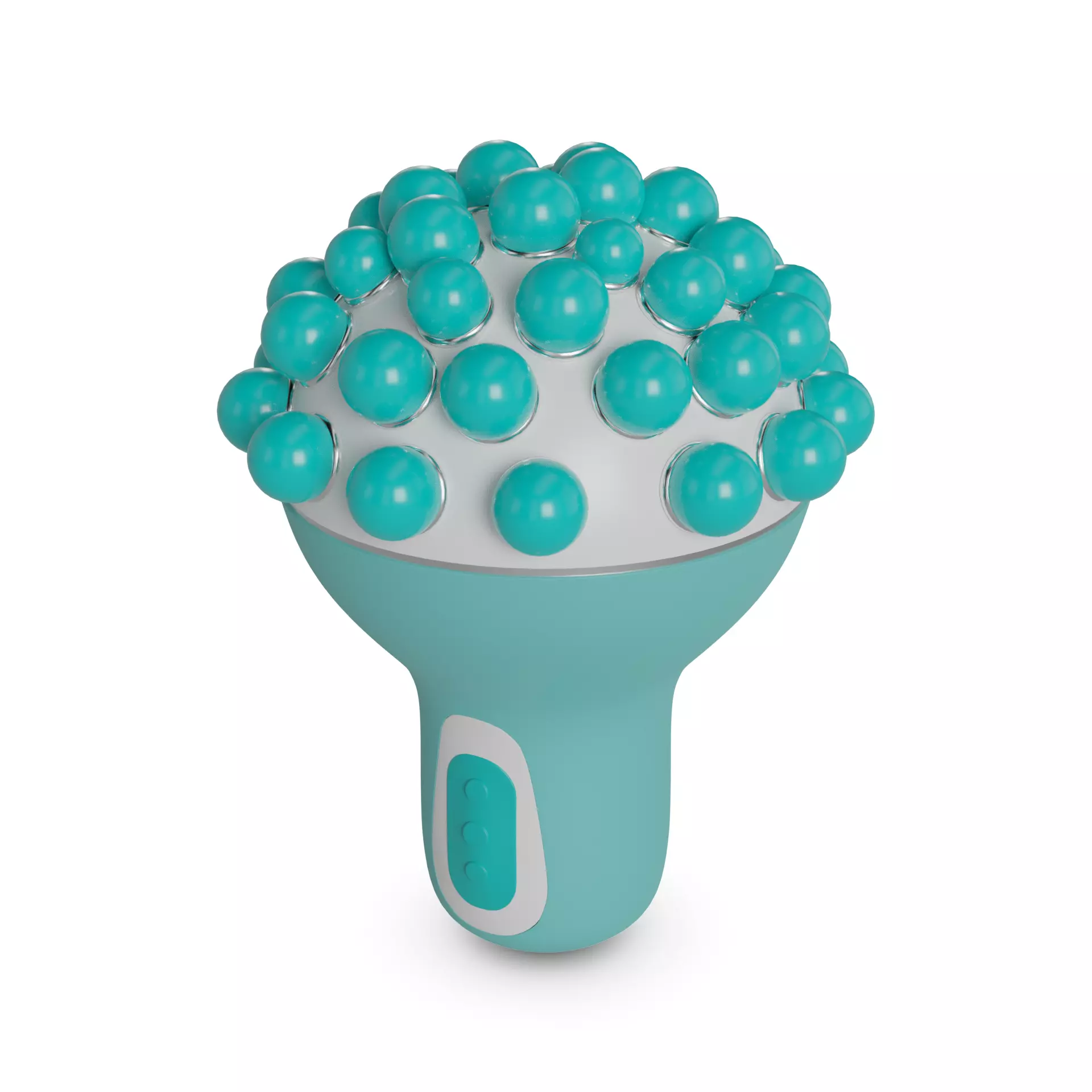 Electric Scalp Massager 3D model