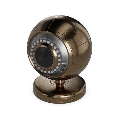 Smart Security Camera 3D model