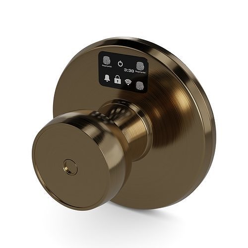 Smart Door-lock 3D model
