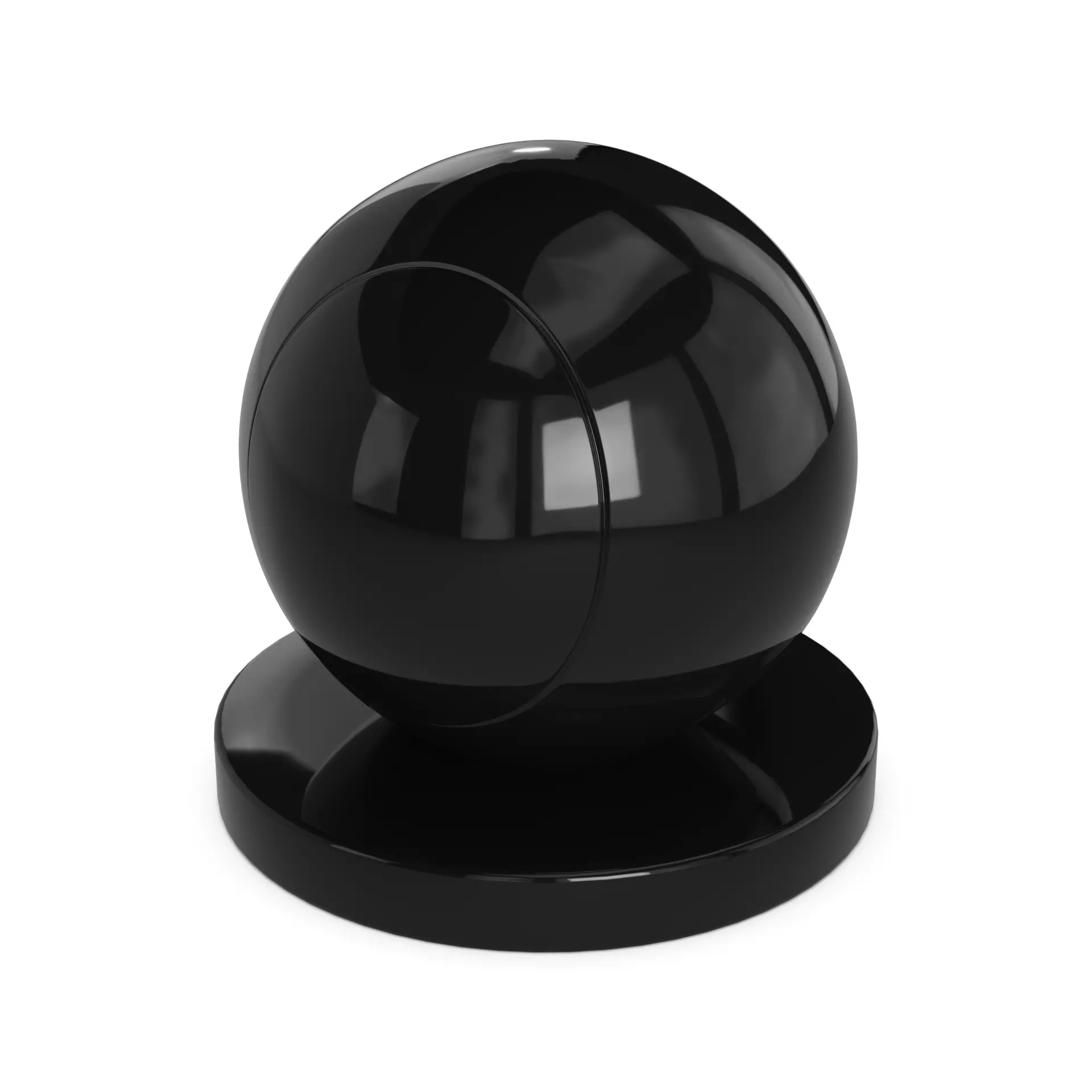 Window open sensor Low-poly 3D model_0