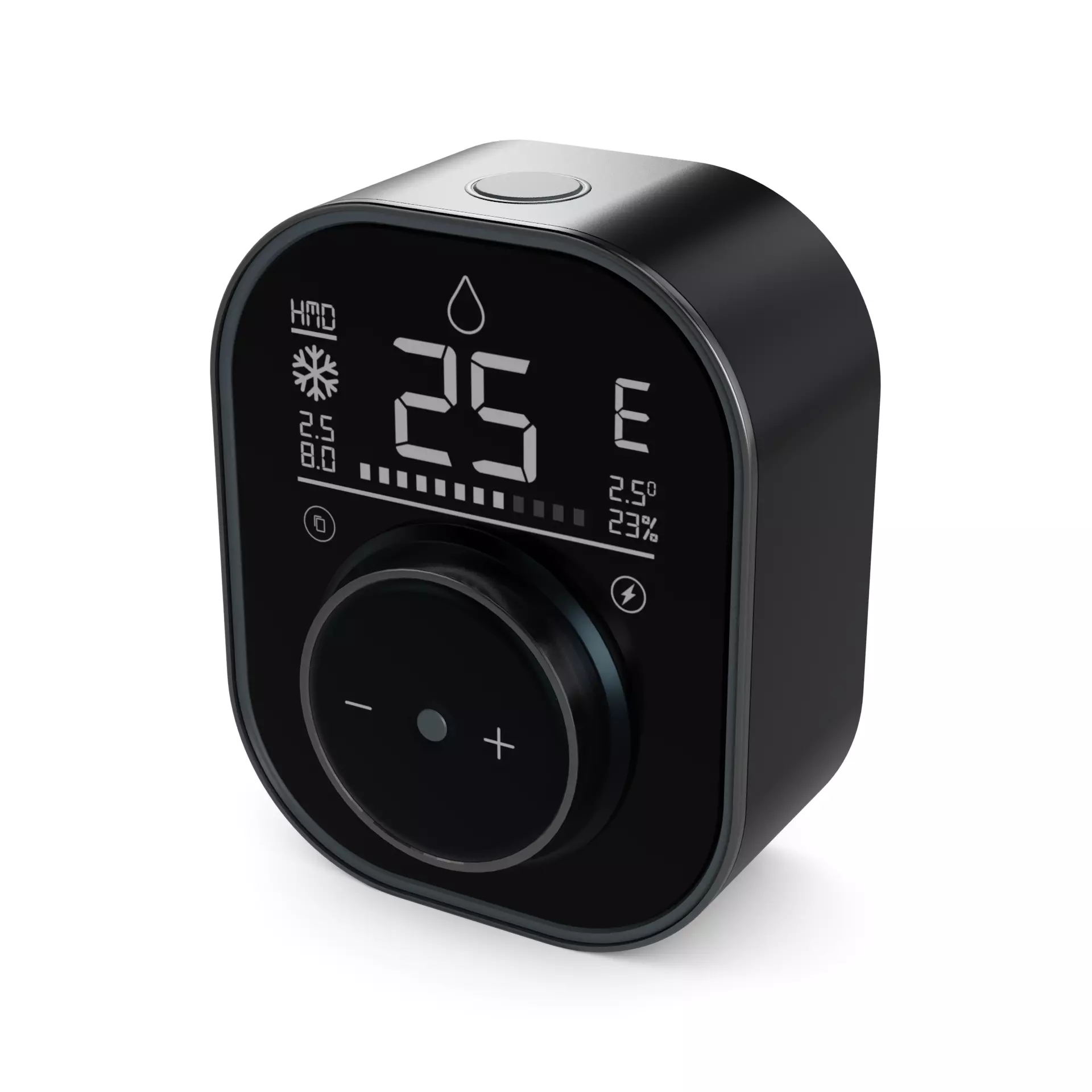 Temperature sensor Low-poly 3D model_0