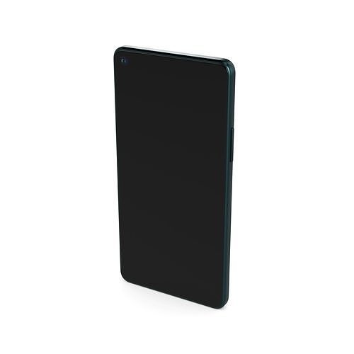 Smartphone Low-poly 3D model