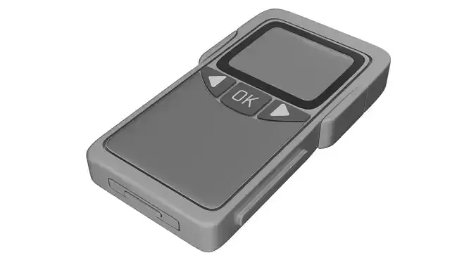 Pager 3D model