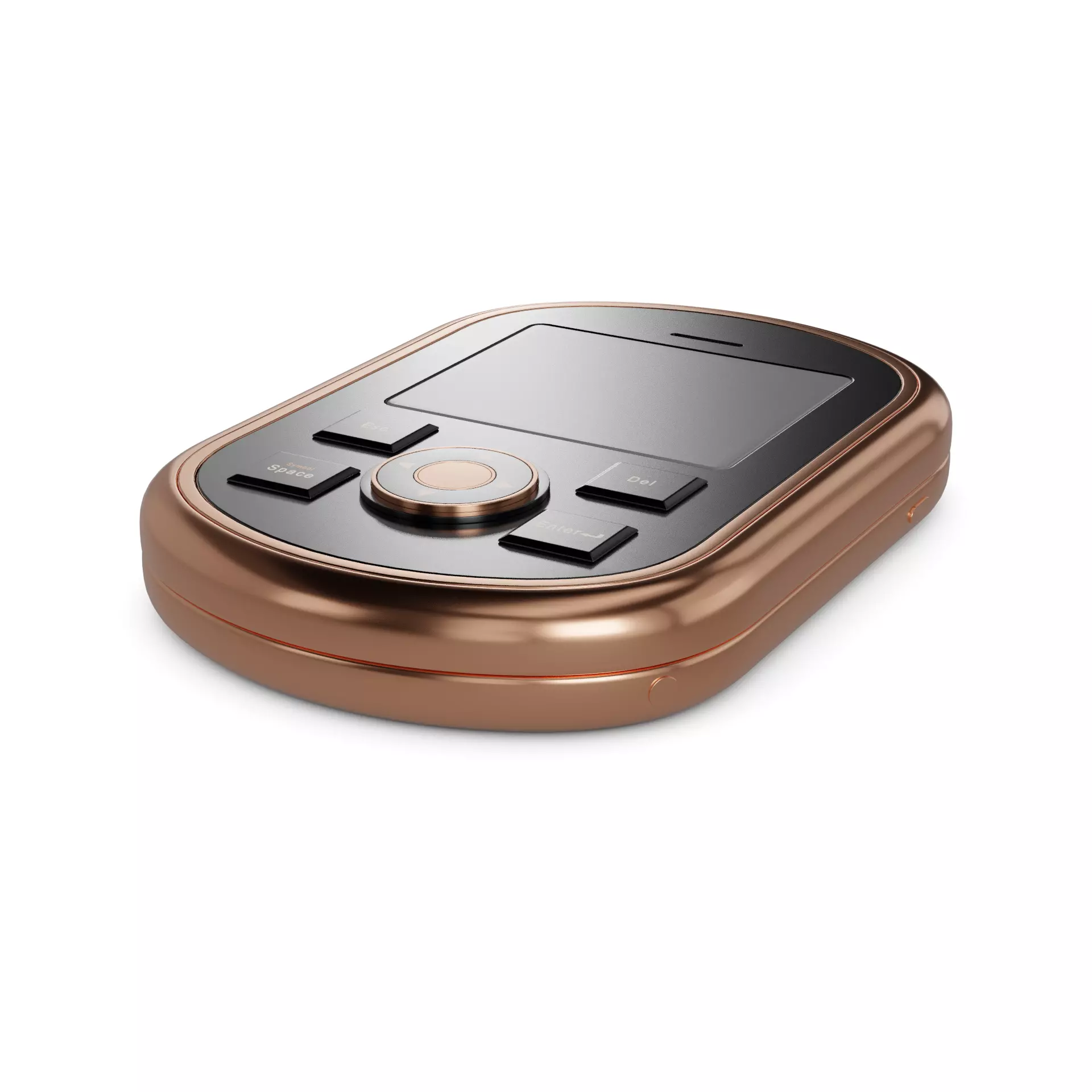 Pager Low-poly 3D model_0