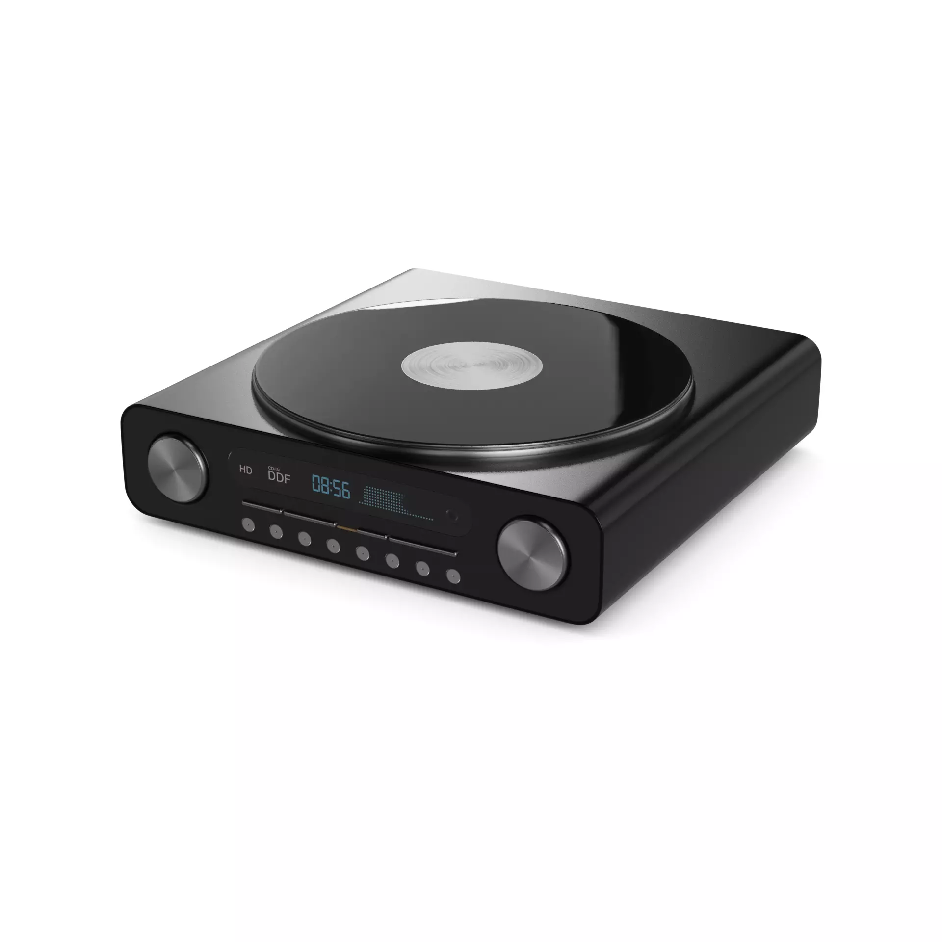 CD Player 3D model_0