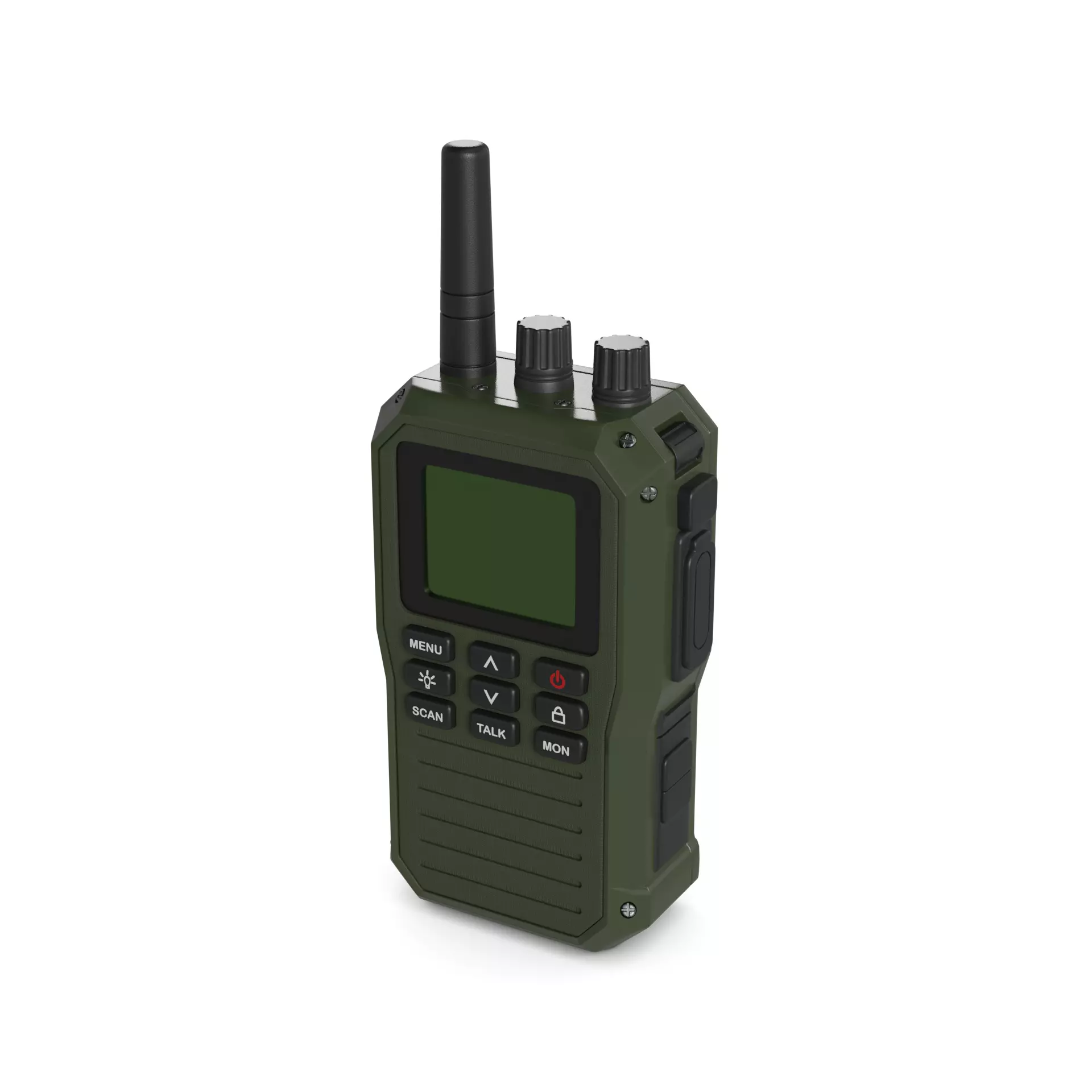 Walkie talkie 3D model_0