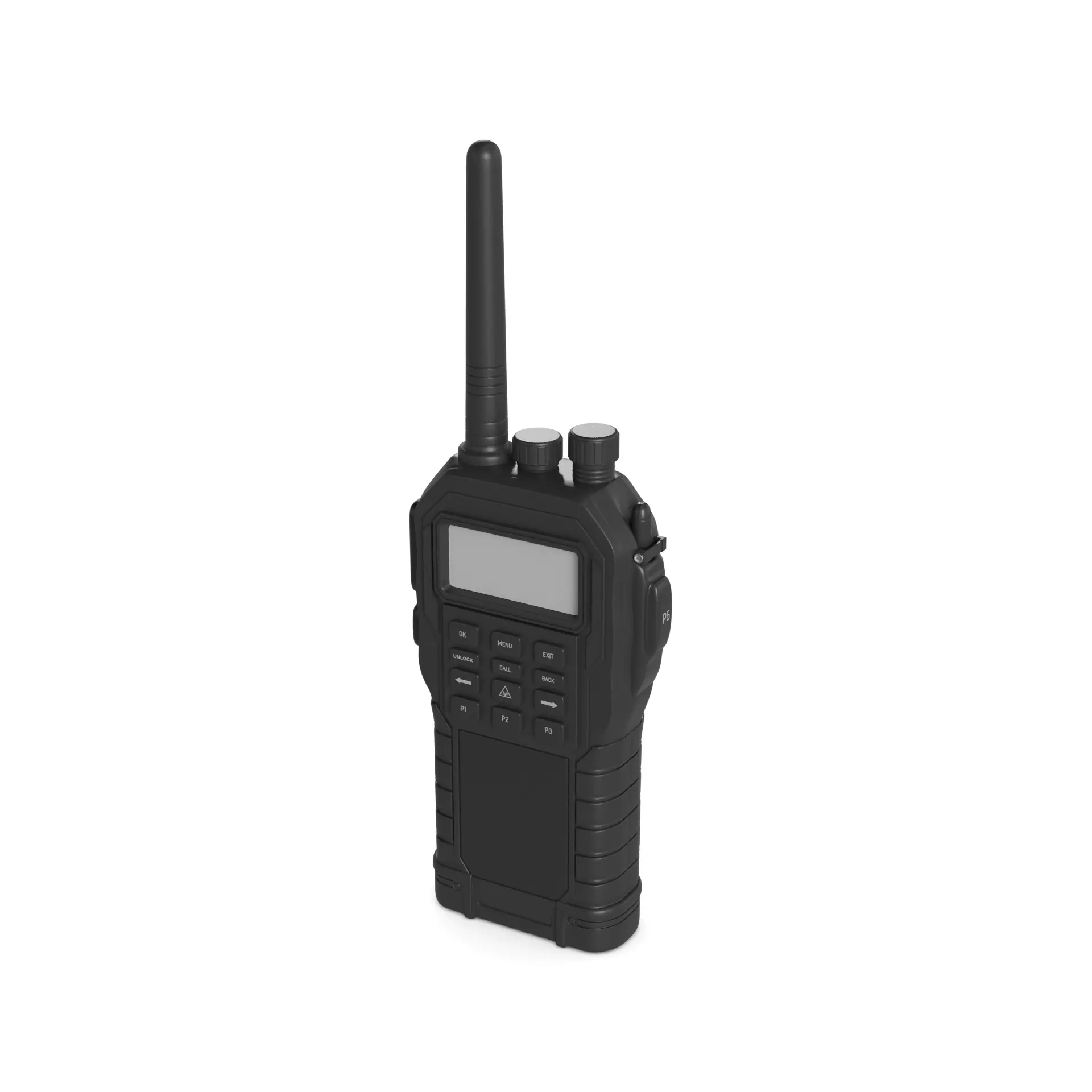 Walkie talkie 3D model_0