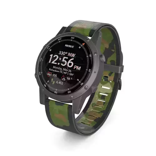 Smartwatch Low-poly 3D model