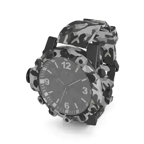 Sport watch 3D model