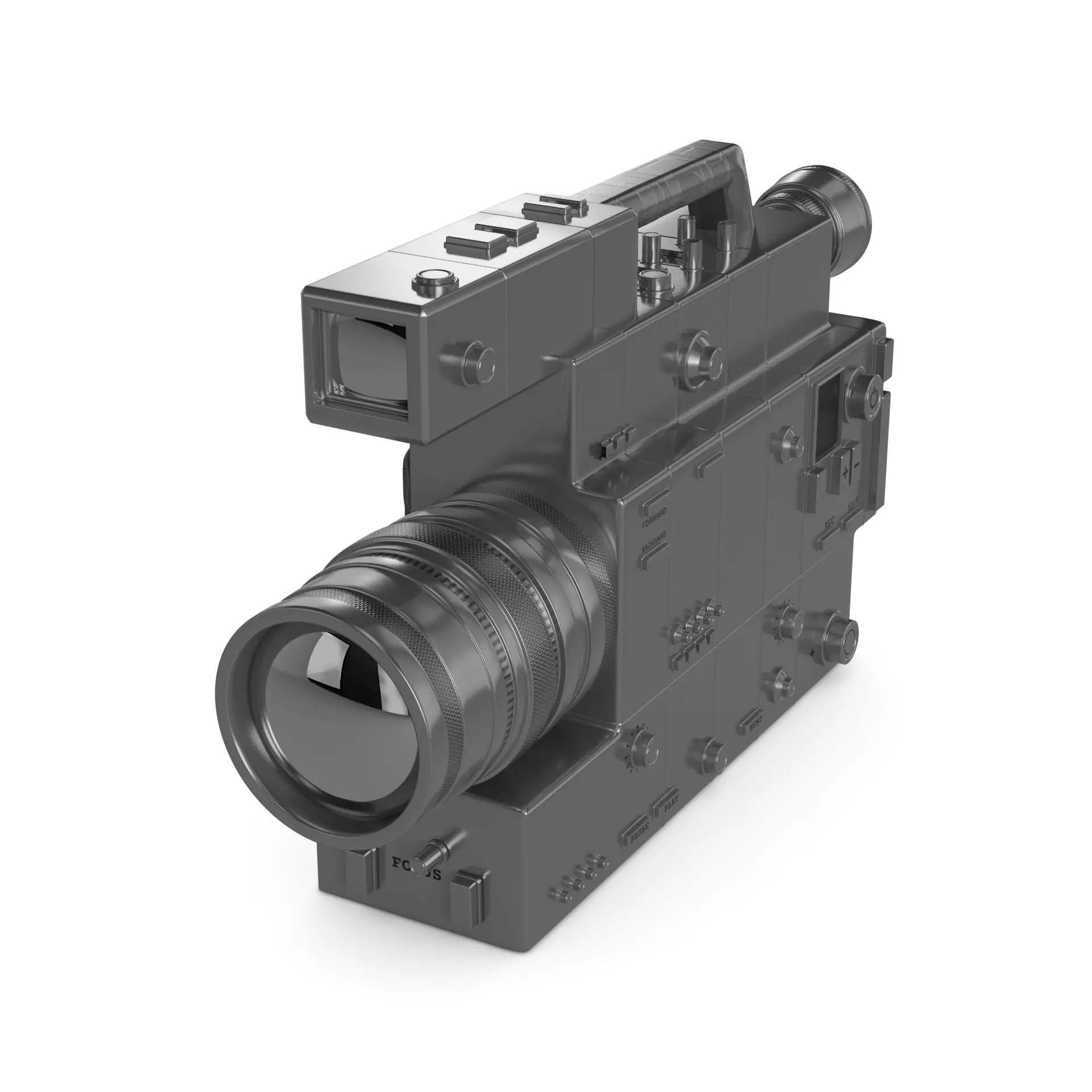 Camcorder 3D model_0