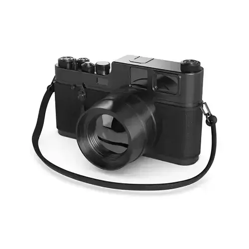 Film camera 3D model