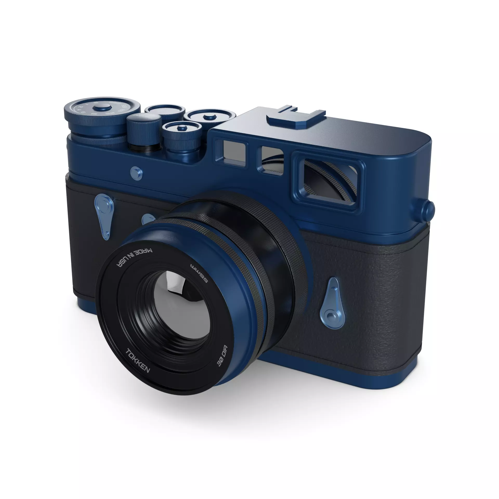 Film camera 3D model