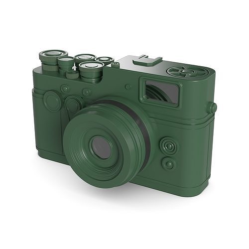 Film camera 3D model