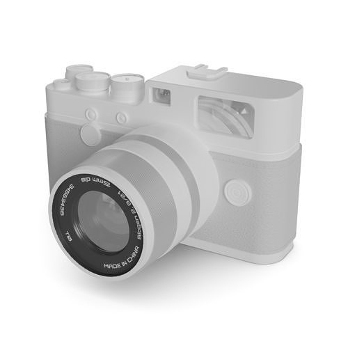 Film camera 3D model