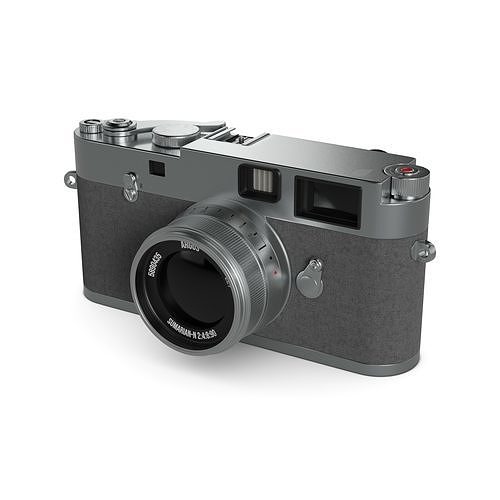 Film camera 3D model