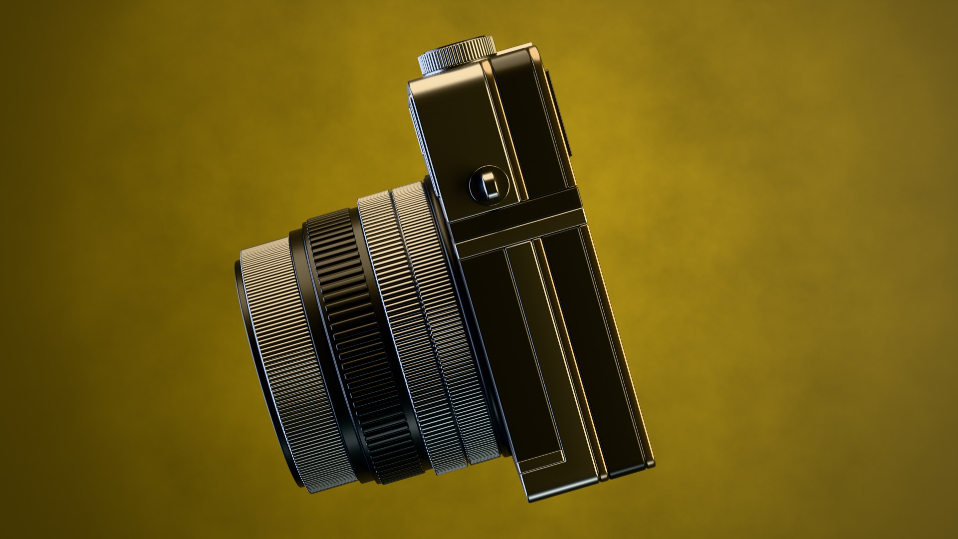 Instant camera model Low-poly 3D model_12