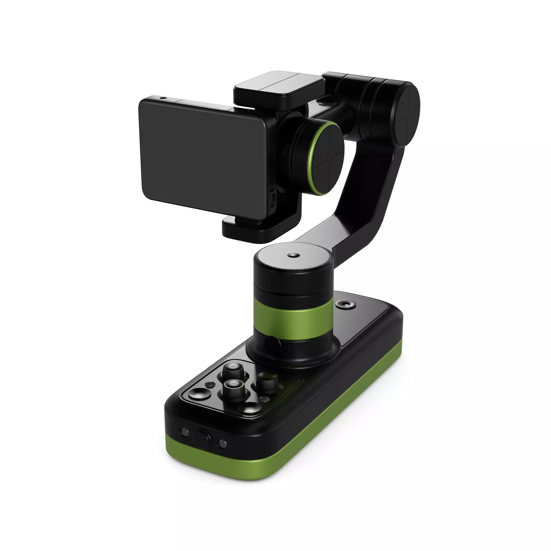 Handheld gimbal 3D model_0