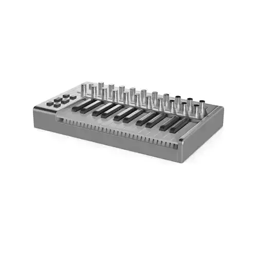 MIDI Keyboard 3D model