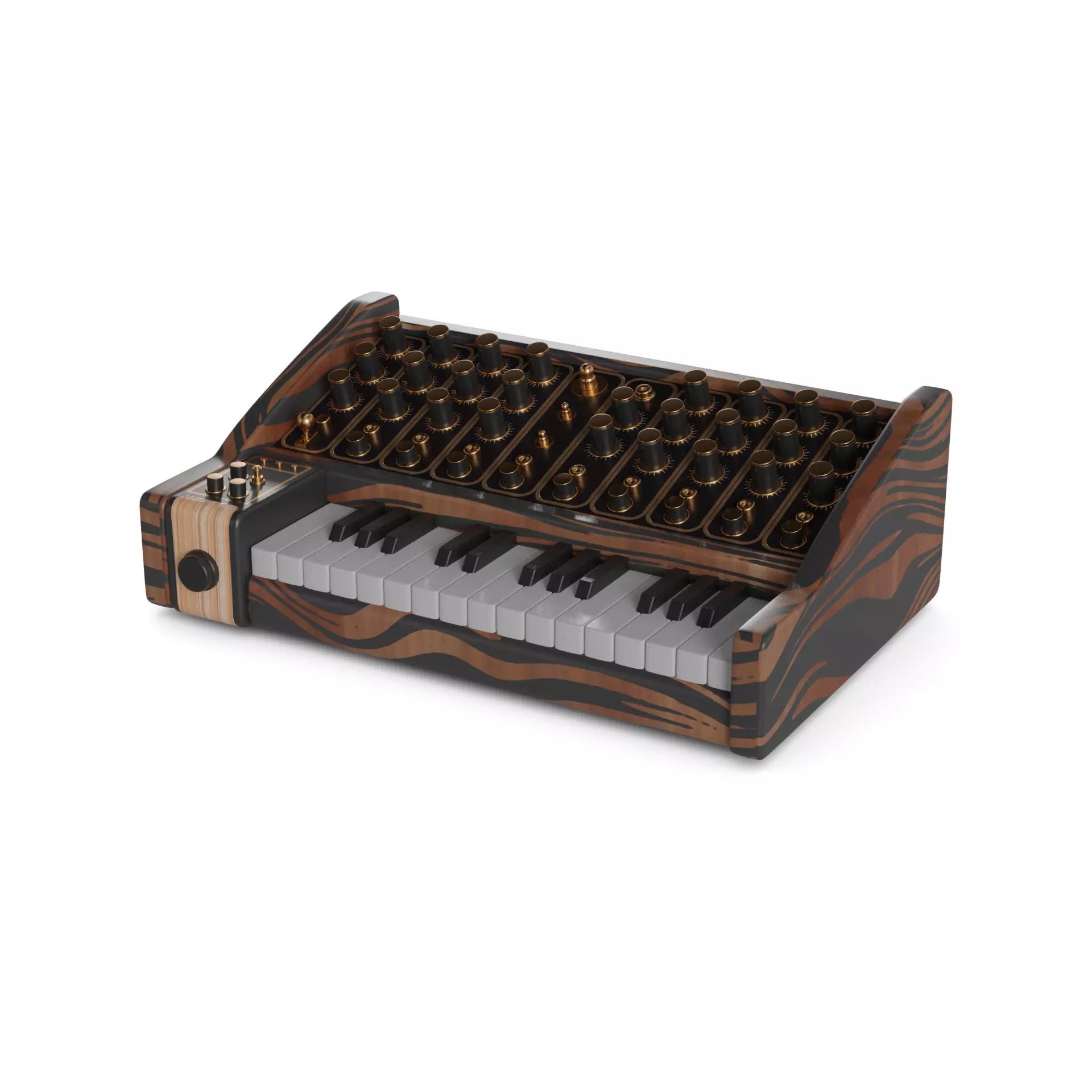 Synthesizer 3D model_0