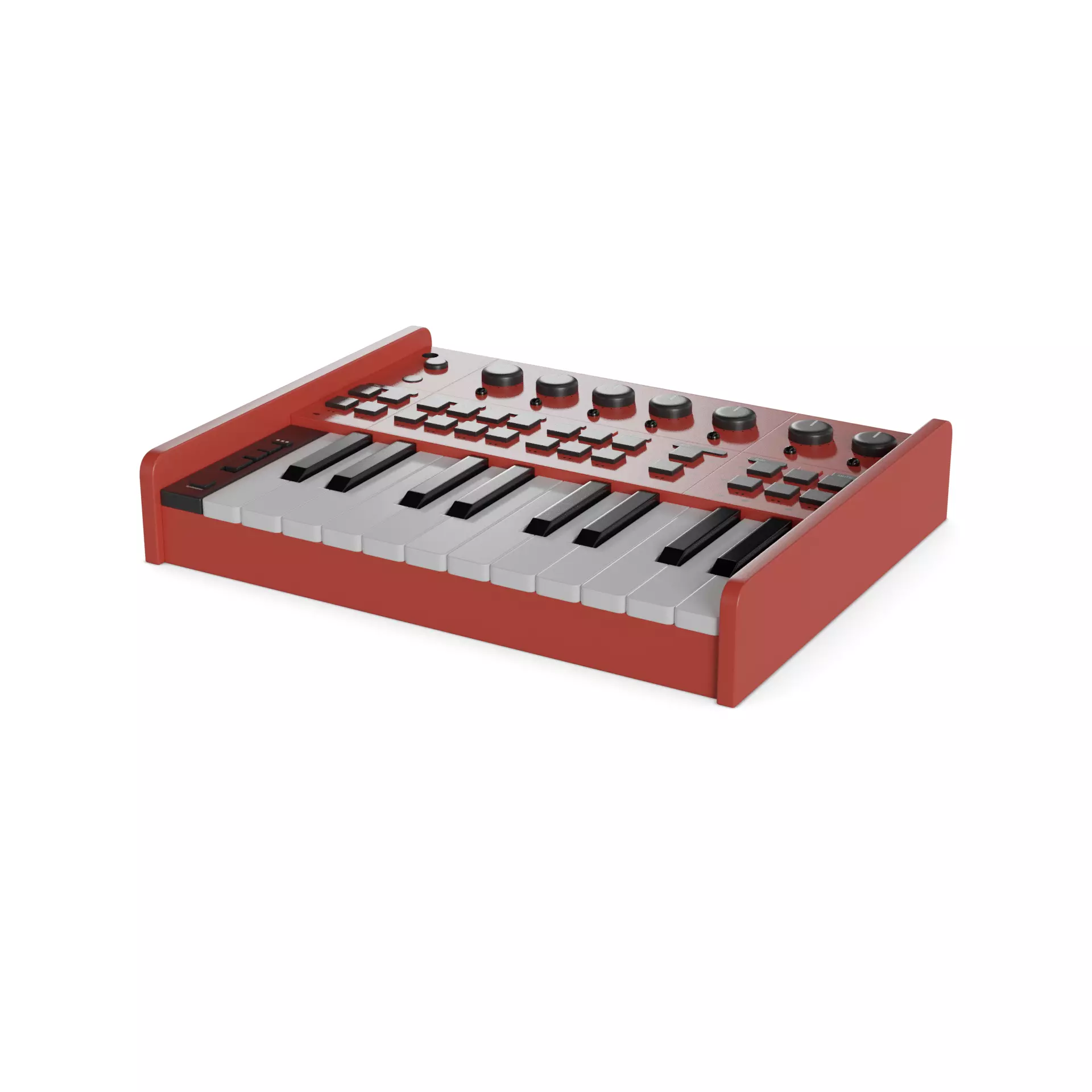 Synthesizer 3D model_0