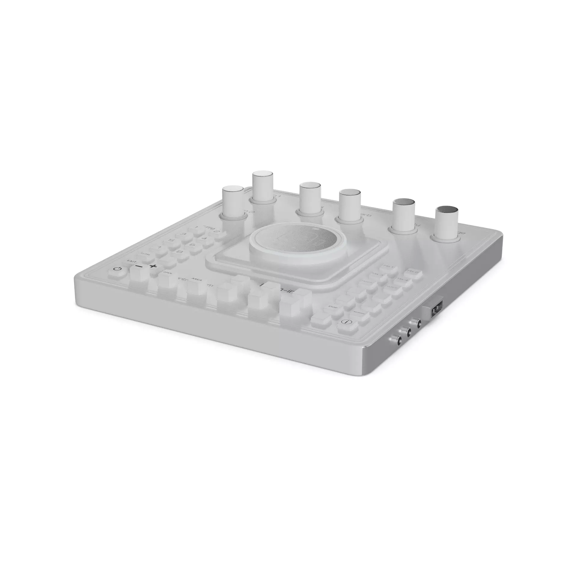 Studio Mixer 3D model_0