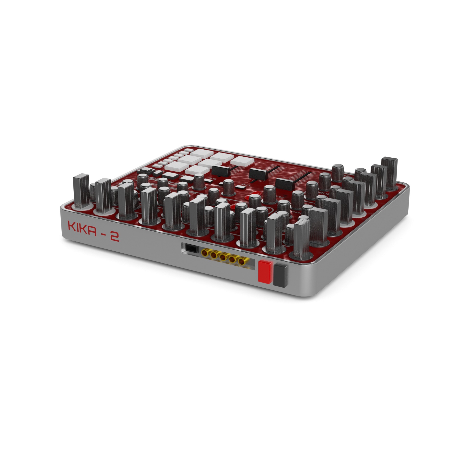 DJ Controller Low-poly 3D model_14