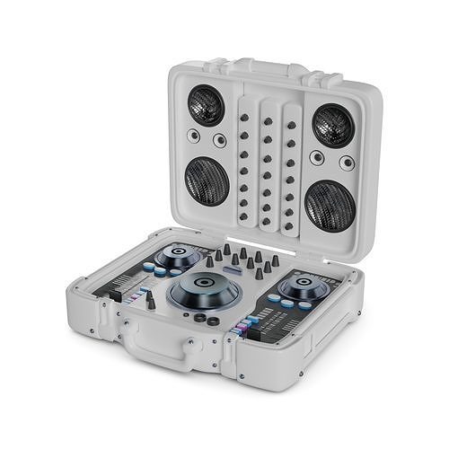 DJ Mixer 3D model