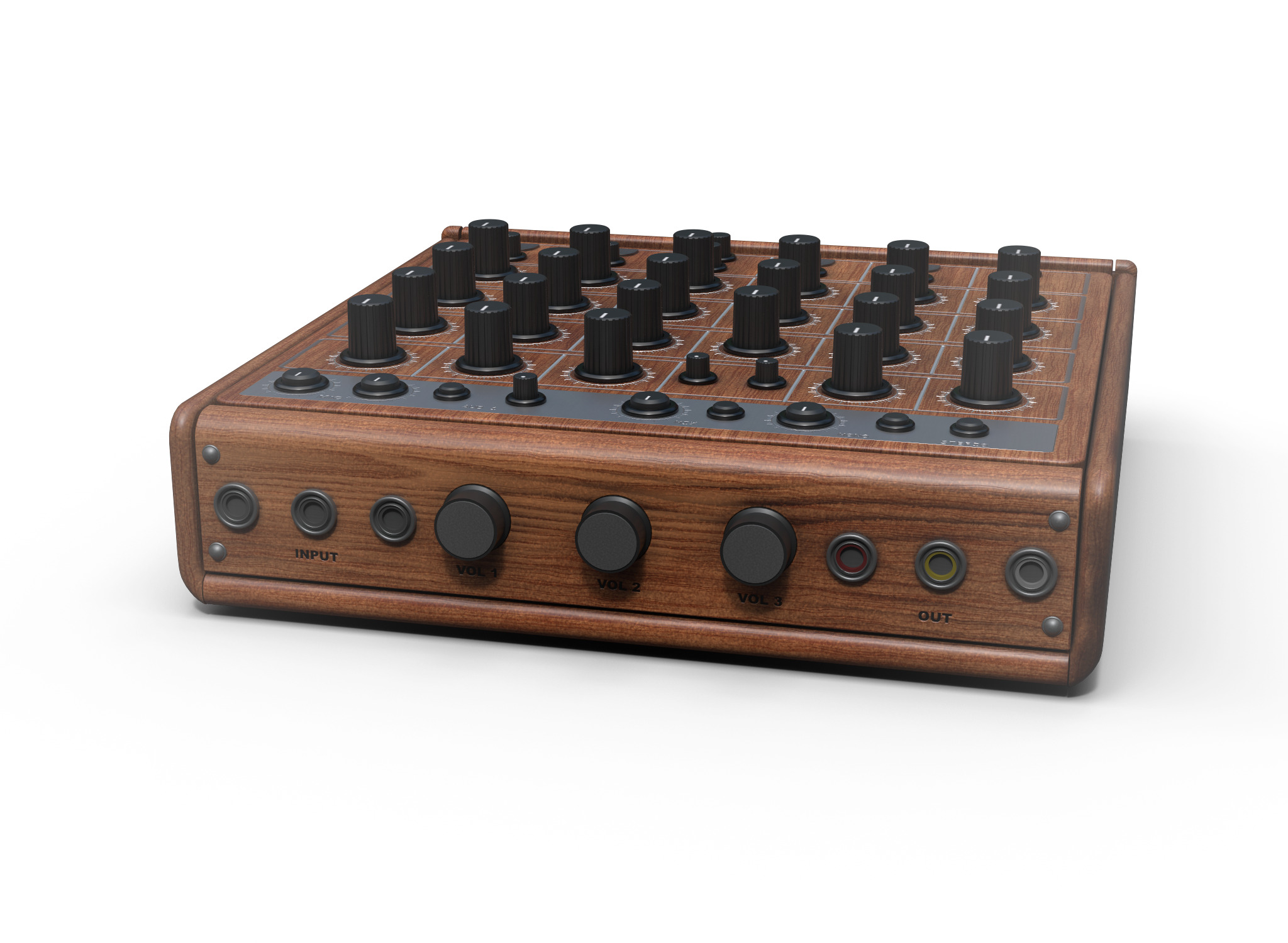 DJ Effects Unit 3D model_9