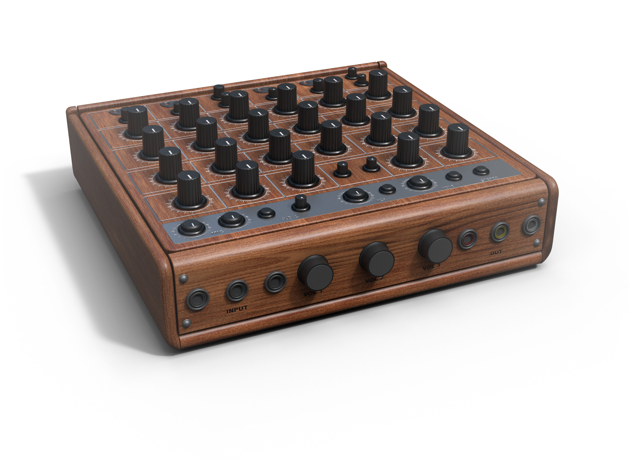 DJ Effects Unit 3D model_7